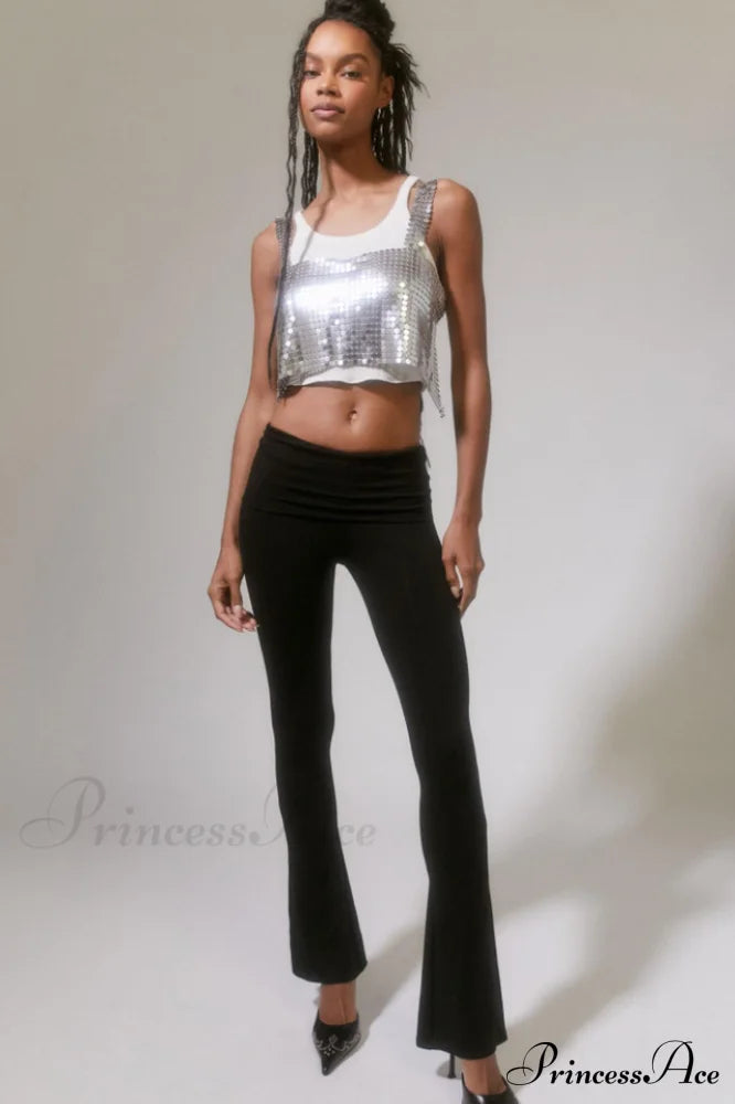 Harlow Metal Stylish Cropped Top
