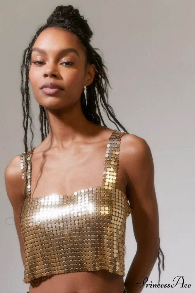Harlow Metal Stylish Cropped Top