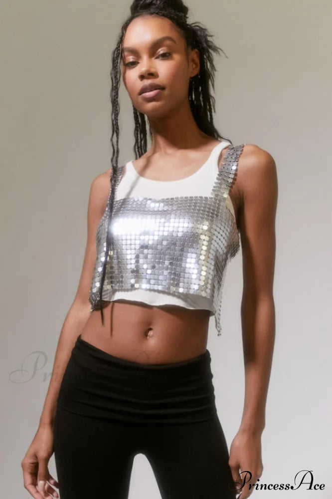 Harlow Metal Cropped Top | Dress In Beauty