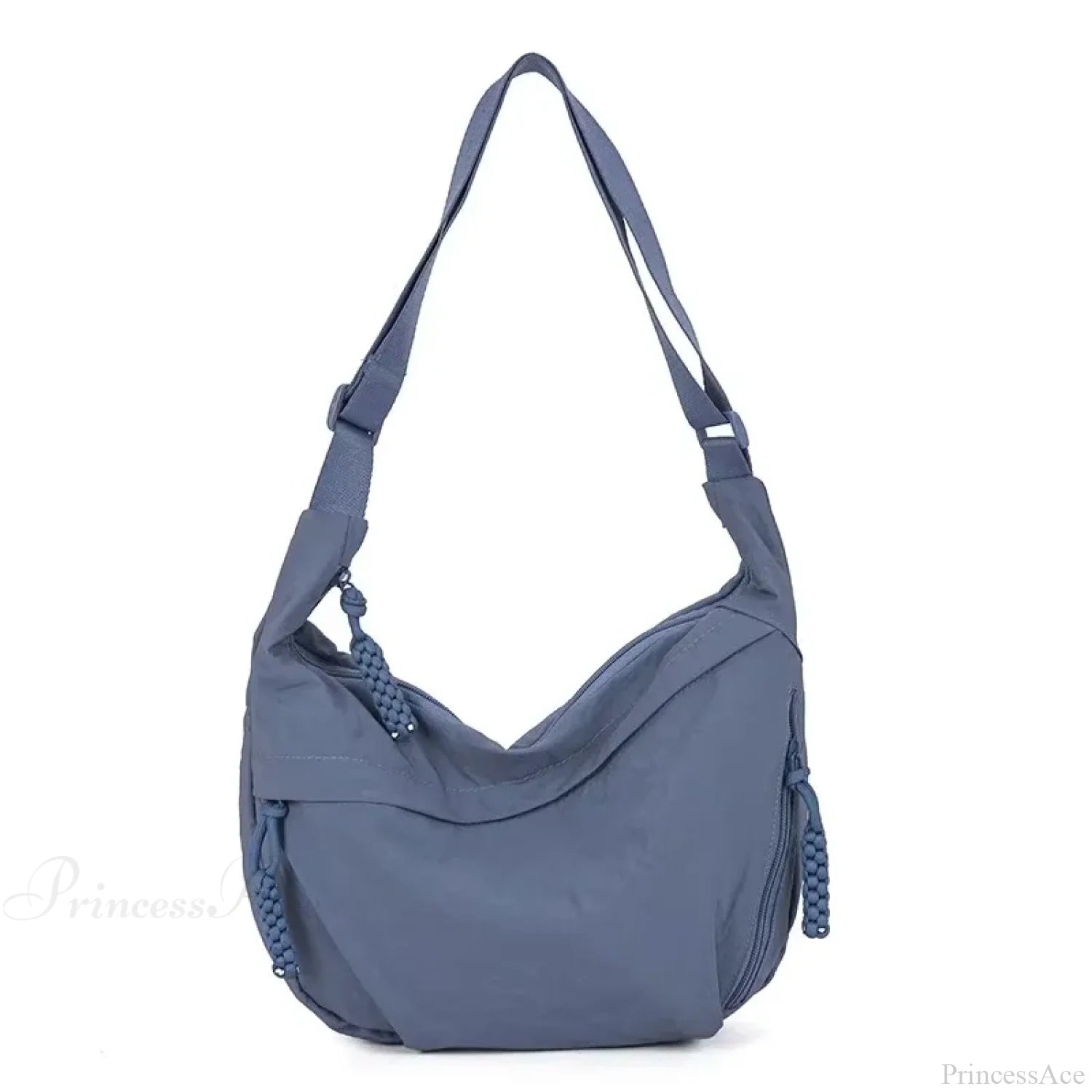 High Capacity Nylon Crossbody Messenger Blue crossbody-250126