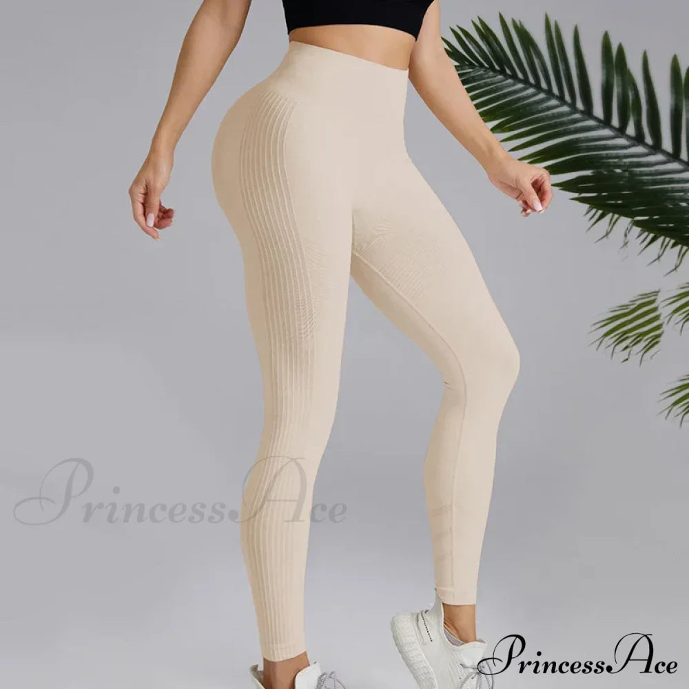 High Elastic Knitting Gym Workout Legging