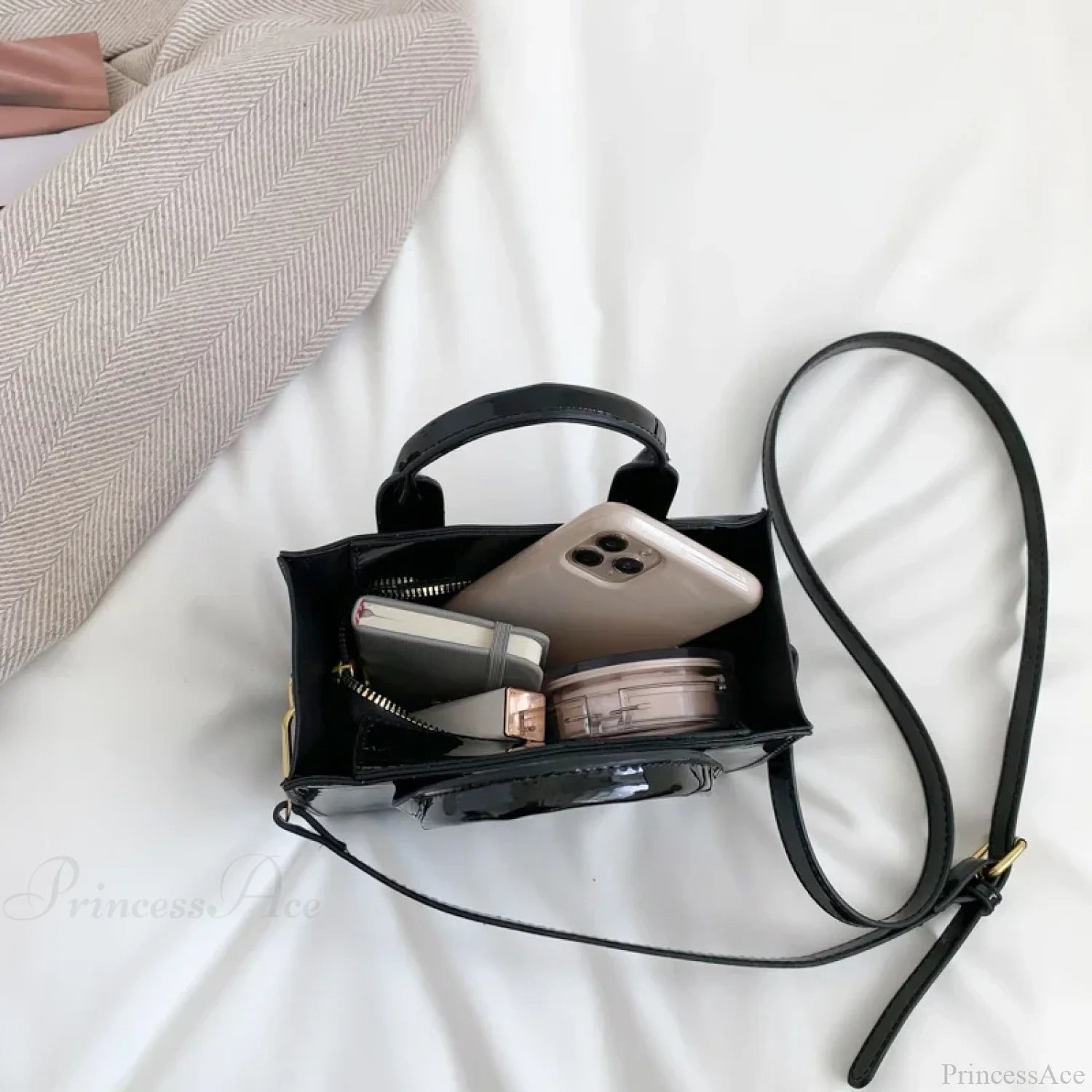 High-Quality Leather Designer Luxury Satchel Handbag handbag-250126