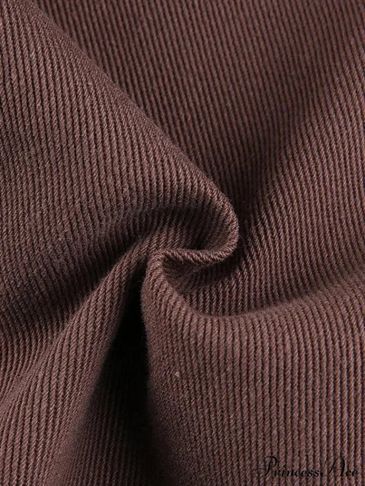 High Waist Graceful Irregular Denim Skort Jeans