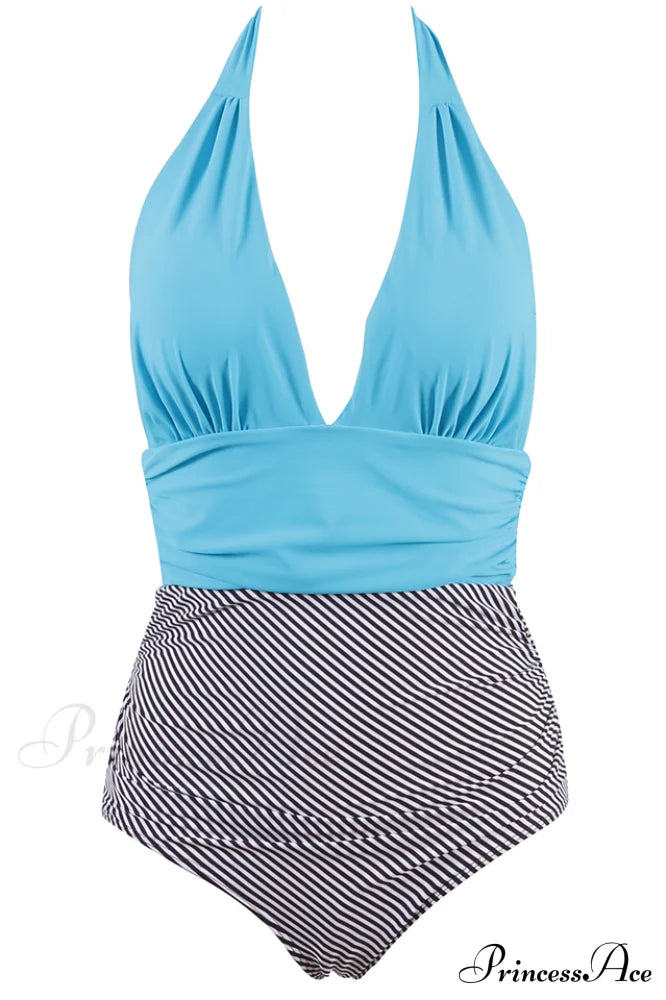 High Waist Bathing Suit S~2XL - Dress In Beauty