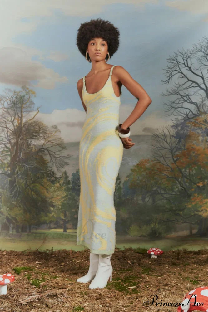Hockney Midi Dress - Dress In Beauty