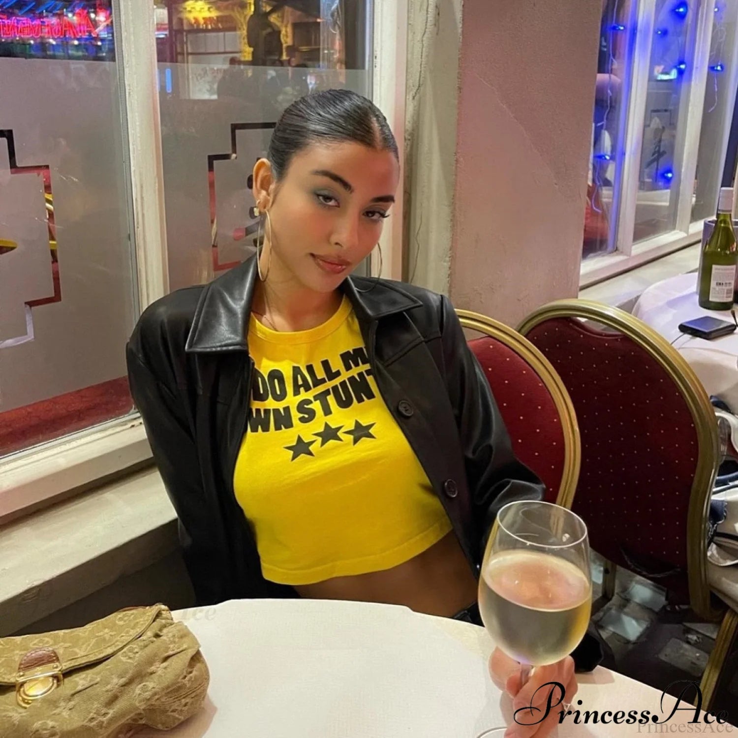 I Do My Charming Own Stunts Graphic Tee Shirts & Tops