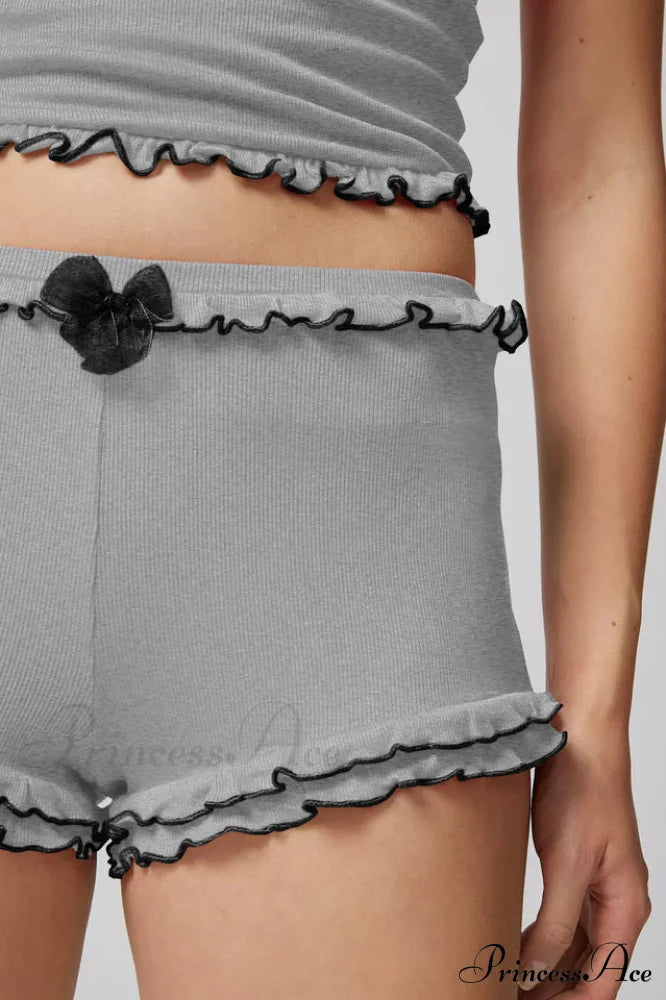 Idalia Corset Top Charming + Shorts Set