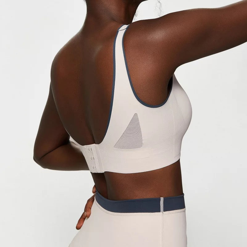 Peyton Sports Bra And Graceful Leggings Set Milk White