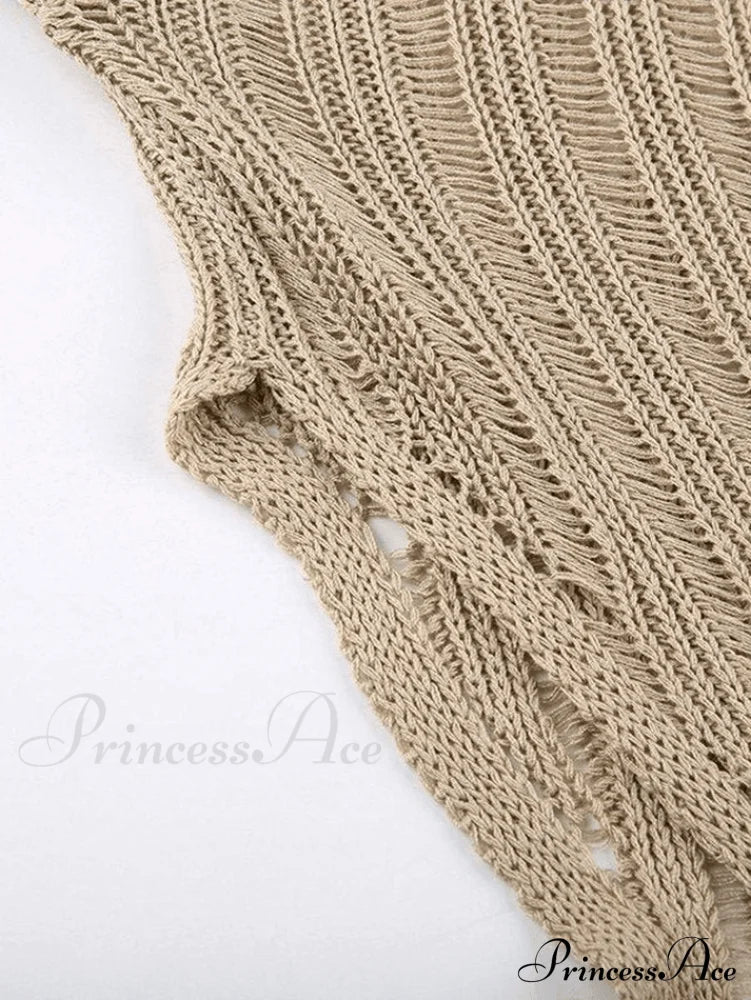 Irregular Slit Graceful Rib Midi Dress Sweaters