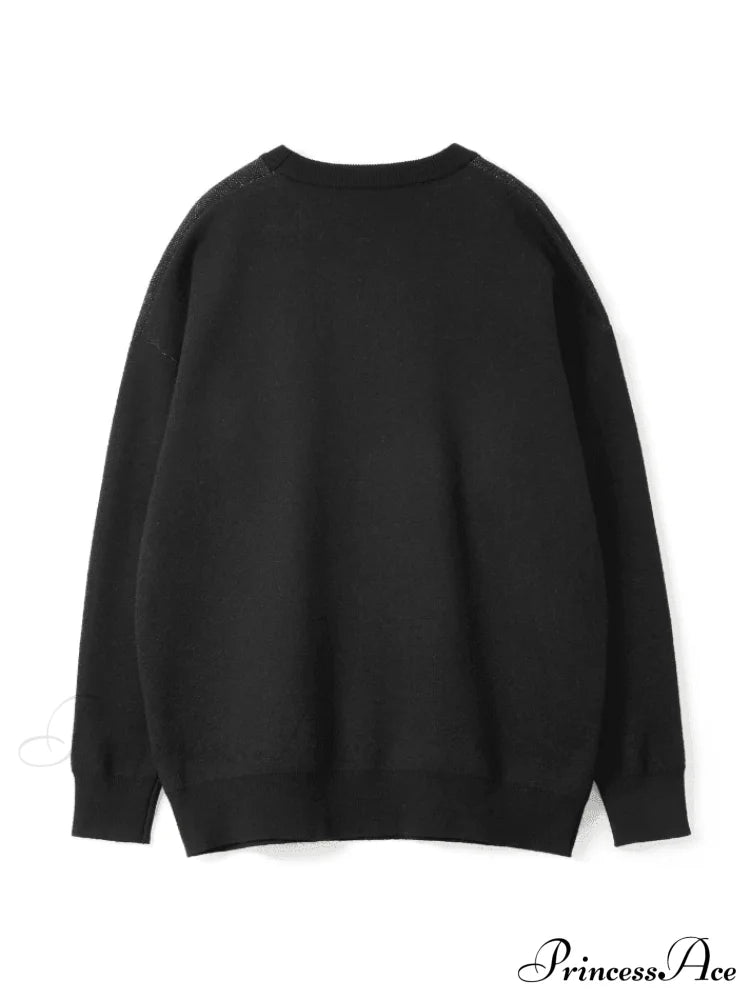 Irregular Zipper Graceful Ruffle Sleeve Top Sweaters-L