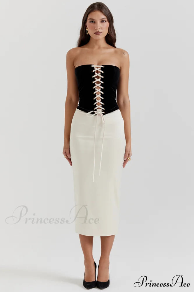 Jaina Tube Top Waist Dress | Dress In Beauty