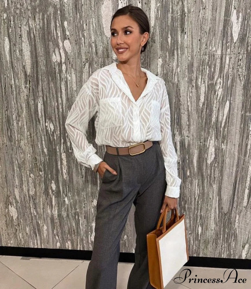 Jala Elegant Blouse White / M