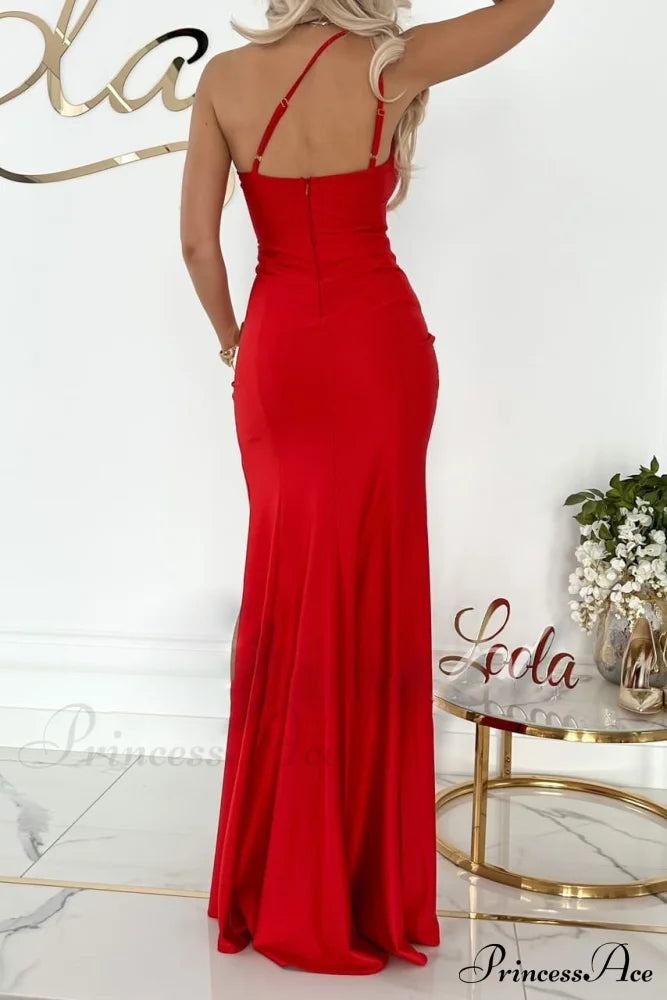 Janie Formal Stylish One Shoulder Dress S.o. Long Dresses