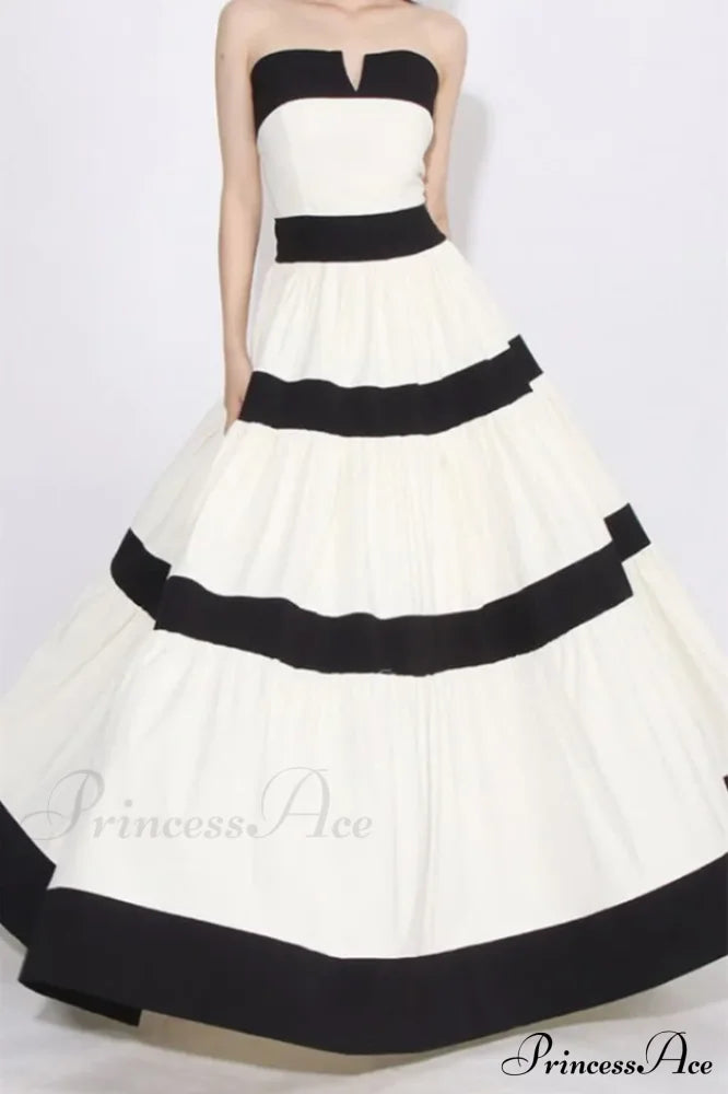 Karen Colorblock Stylish Bowknot Maxi Dress