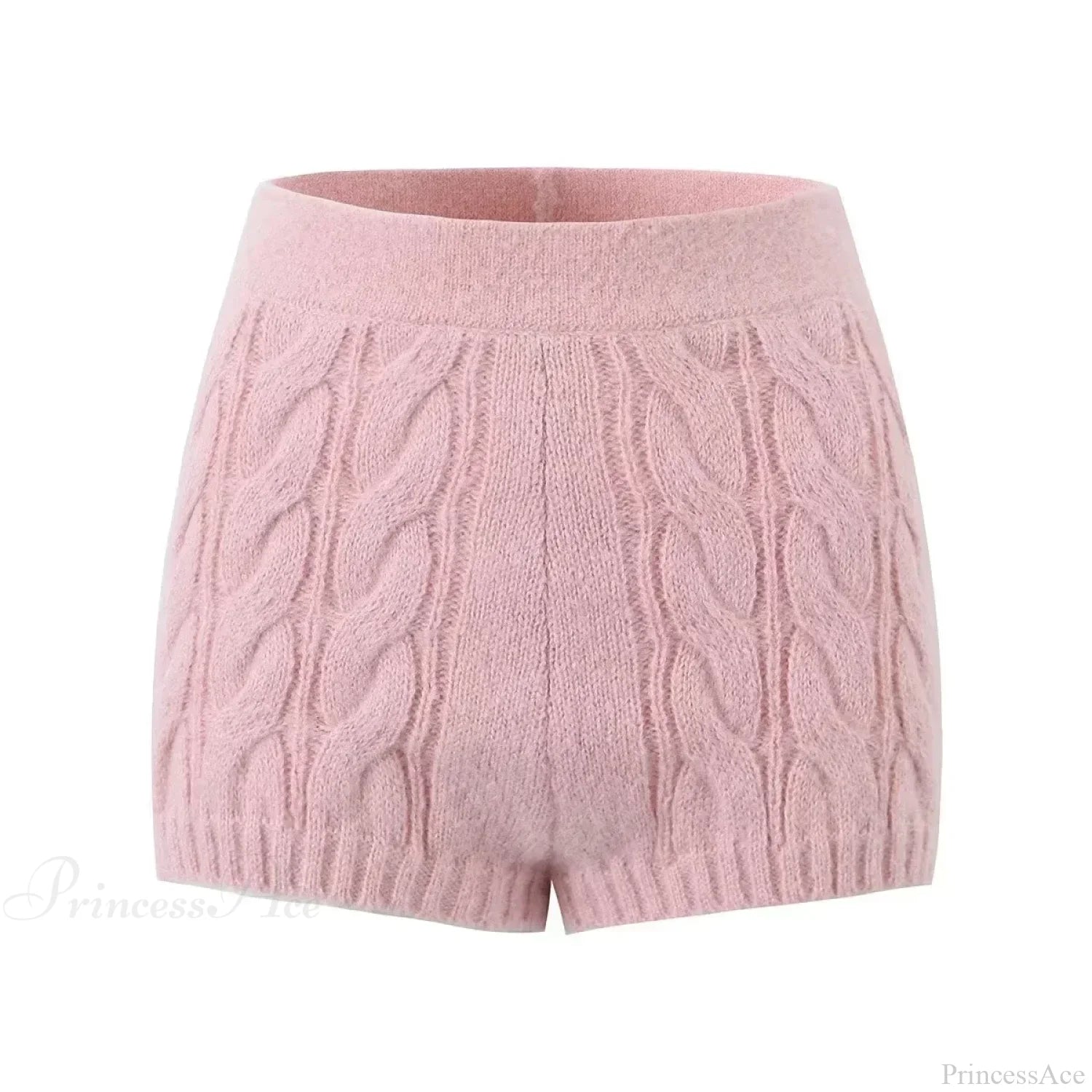 Knit Diamond Pink Cardigan Pink4 / S Cardigan-241208