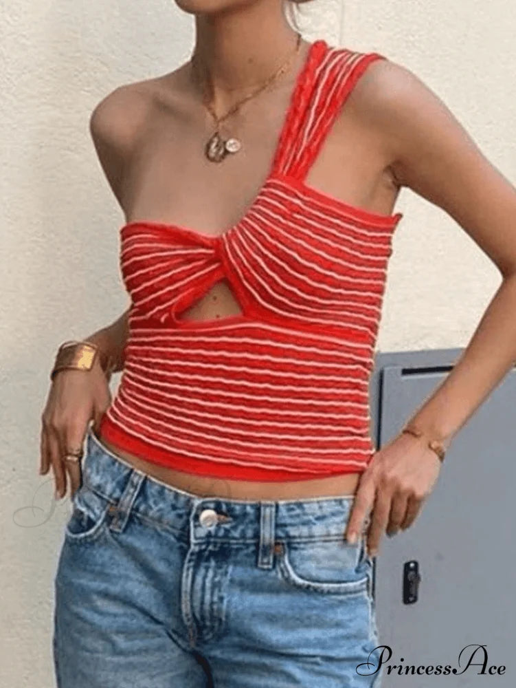 Knitted Stripe Long Trendy Sleeve Maxi Dress Tops&Tees