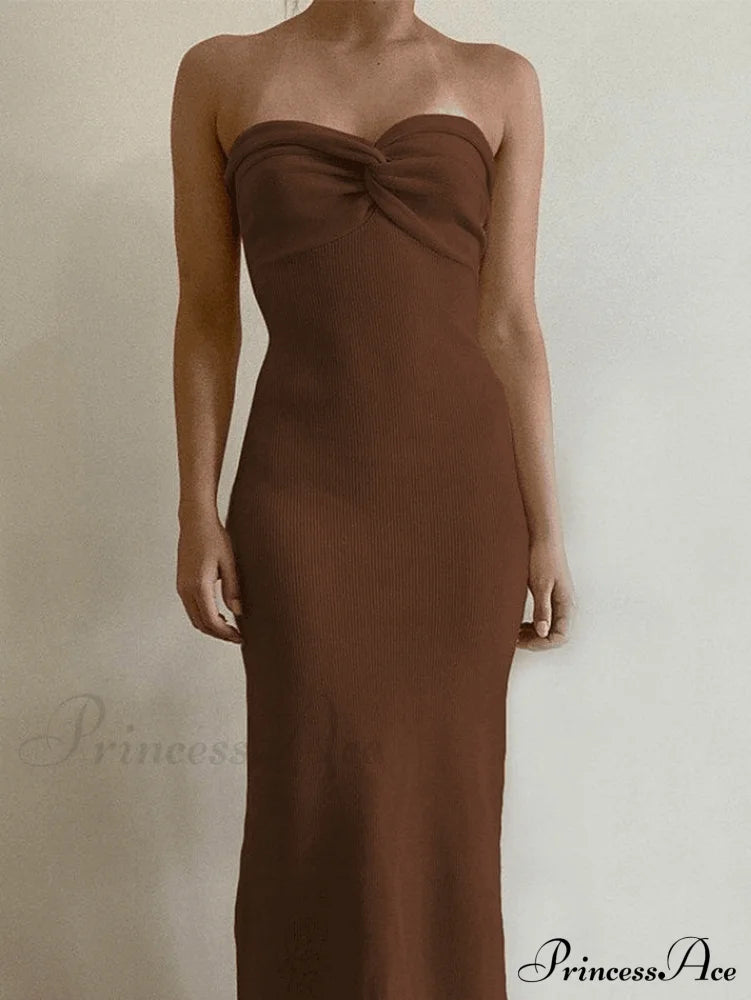 Knitted Turtleneck Graceful Slit Hem Sweater Dresses