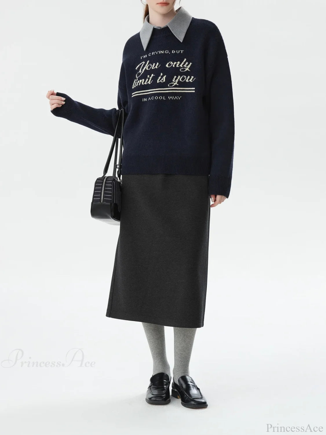 Korean Style Pullover Knitted Sweater