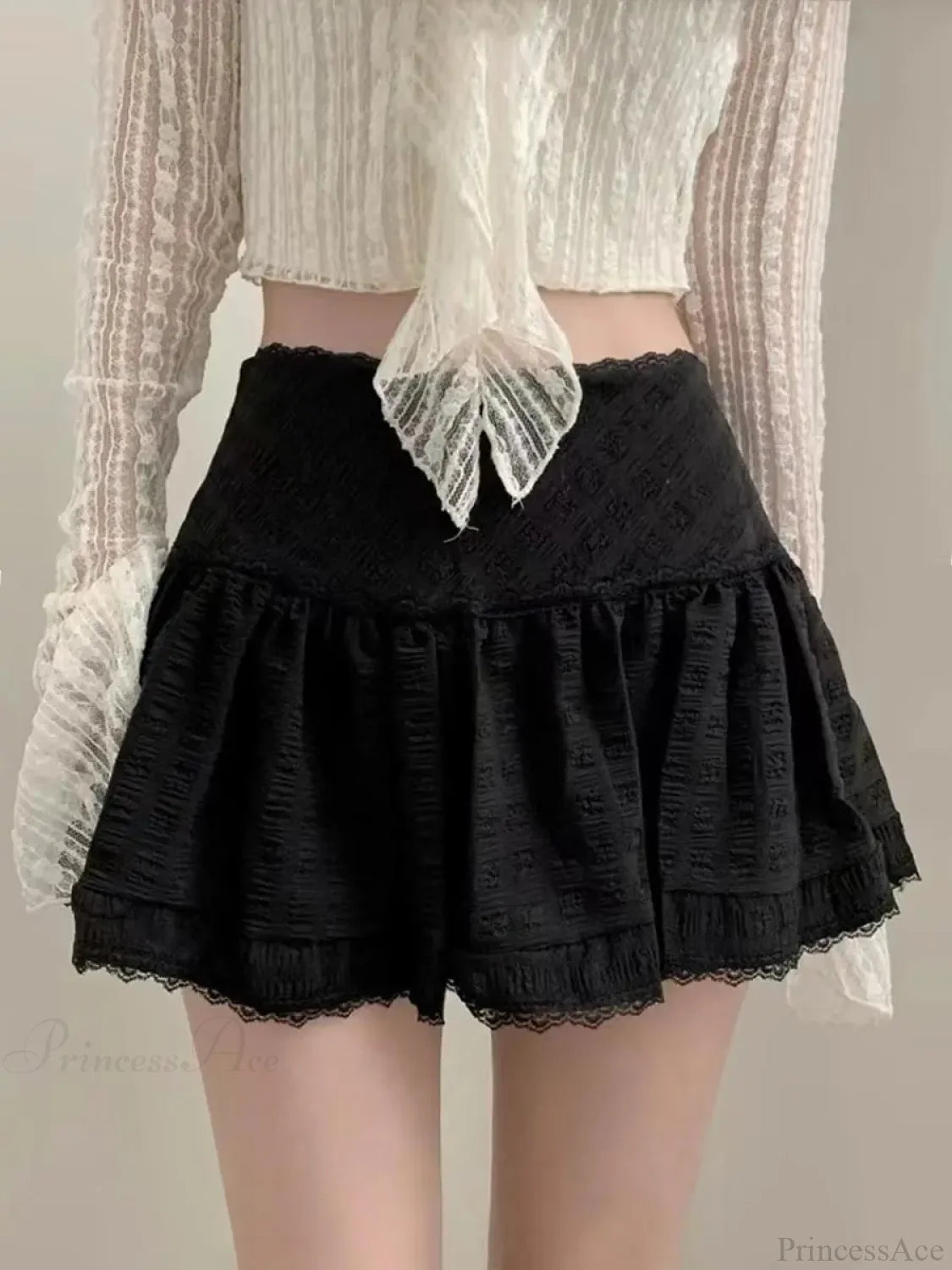Lace Sweet Cake Waist Skirt skirts-250223