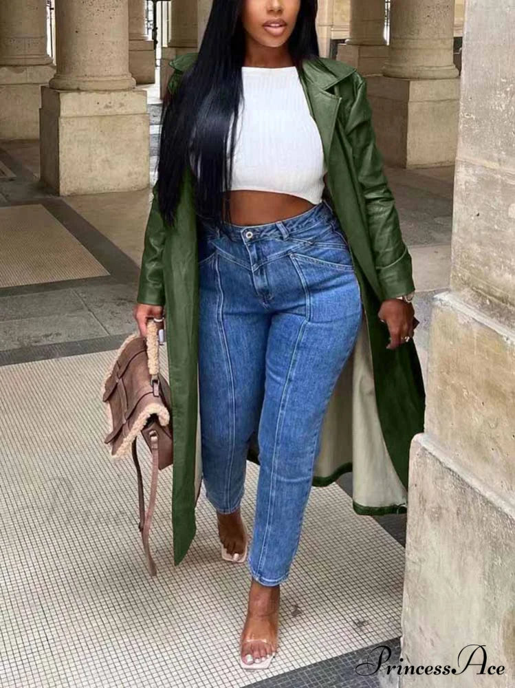 Lantern Sleeves Graceful Sequin Party Dress Green / S Coats-L