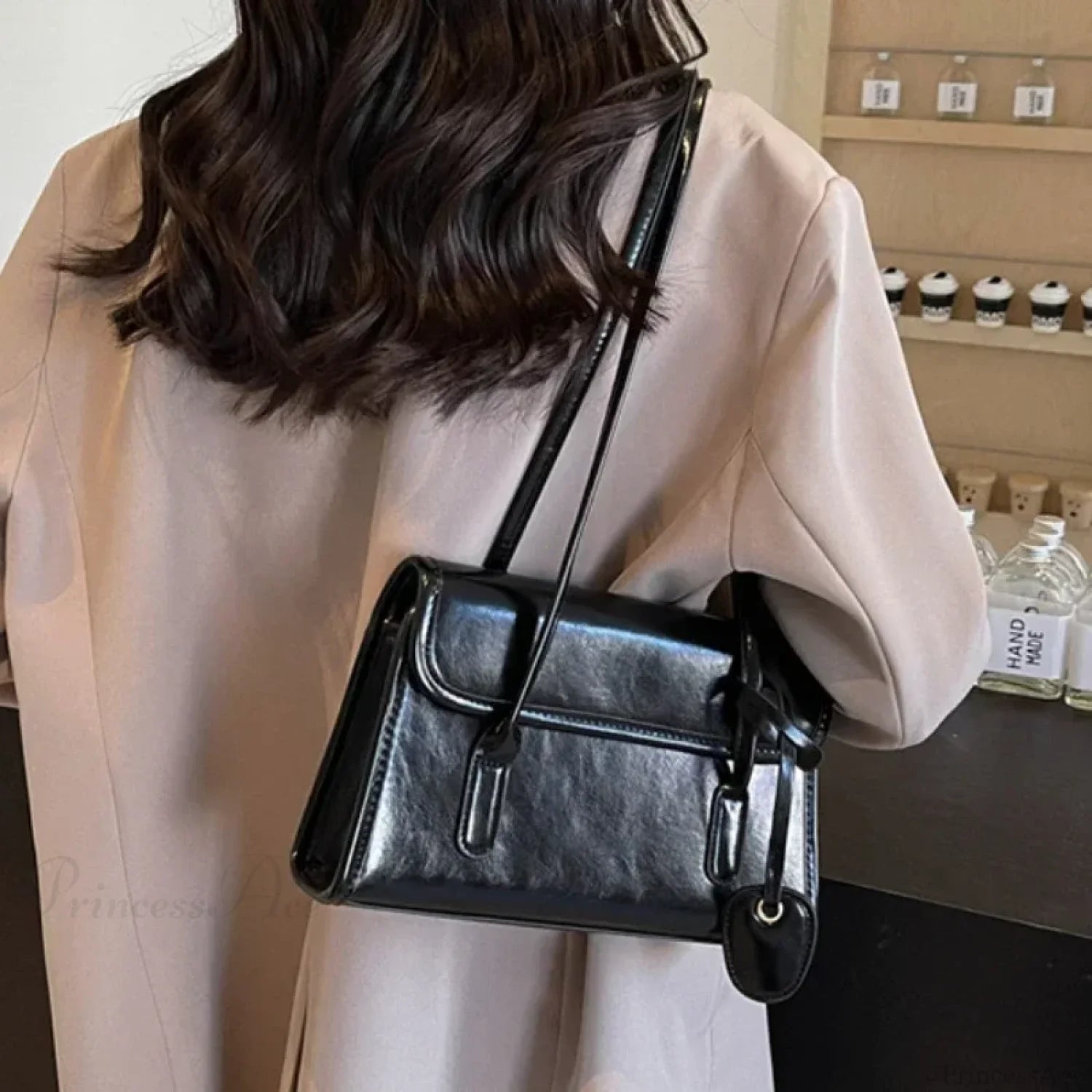 Large Capacity Winter Underarm Shoulder Bag shoulder-250126