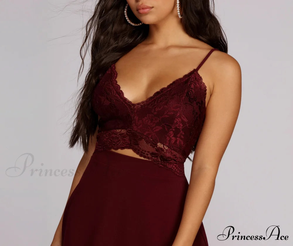 Lavish In Stylish Lace Skater Dress Dressy Dresses