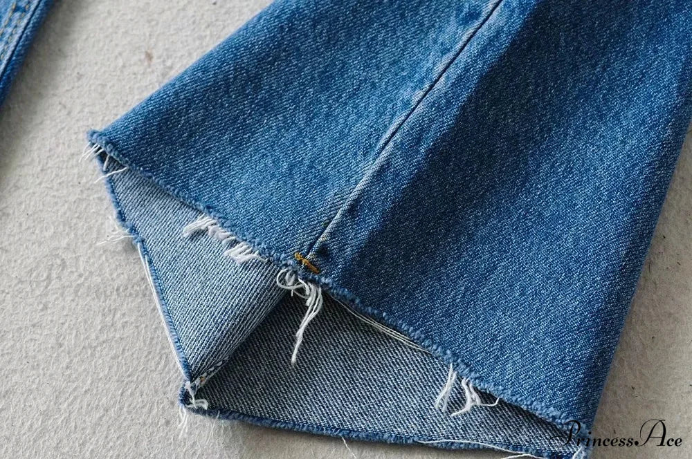 Leg Straight Denim Casual Fashion Women’s - Baggy Jeans High Waist Fit