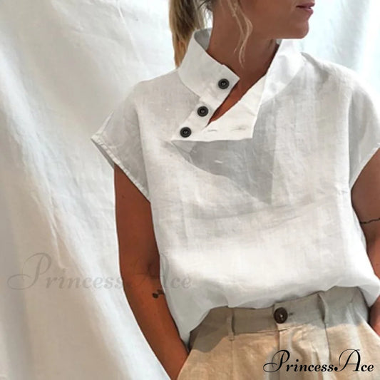 Leosoxs Top S / White Tops & Blouses