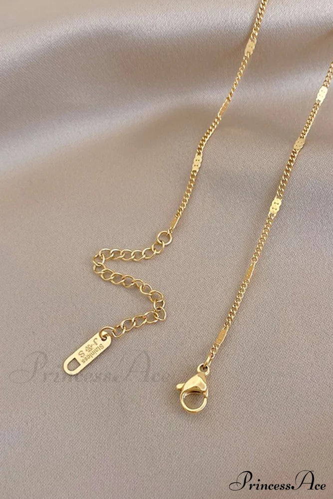 Letter Necklace Jewelry