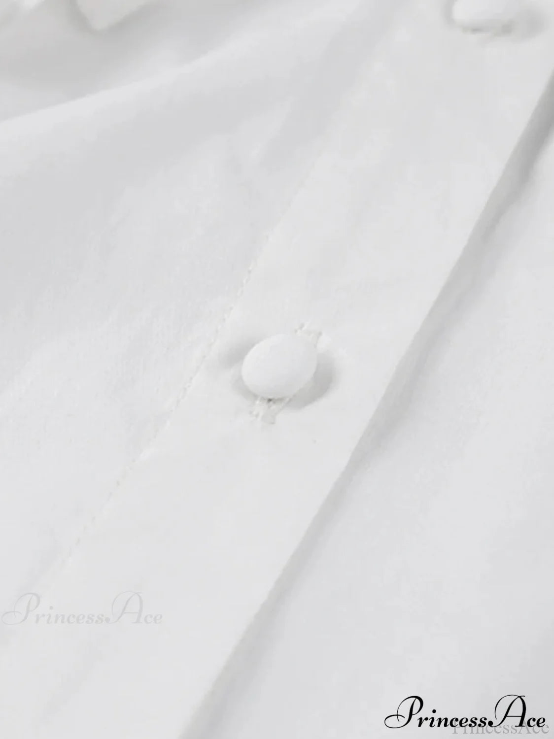 Loose Cotton Babydoll Blouse