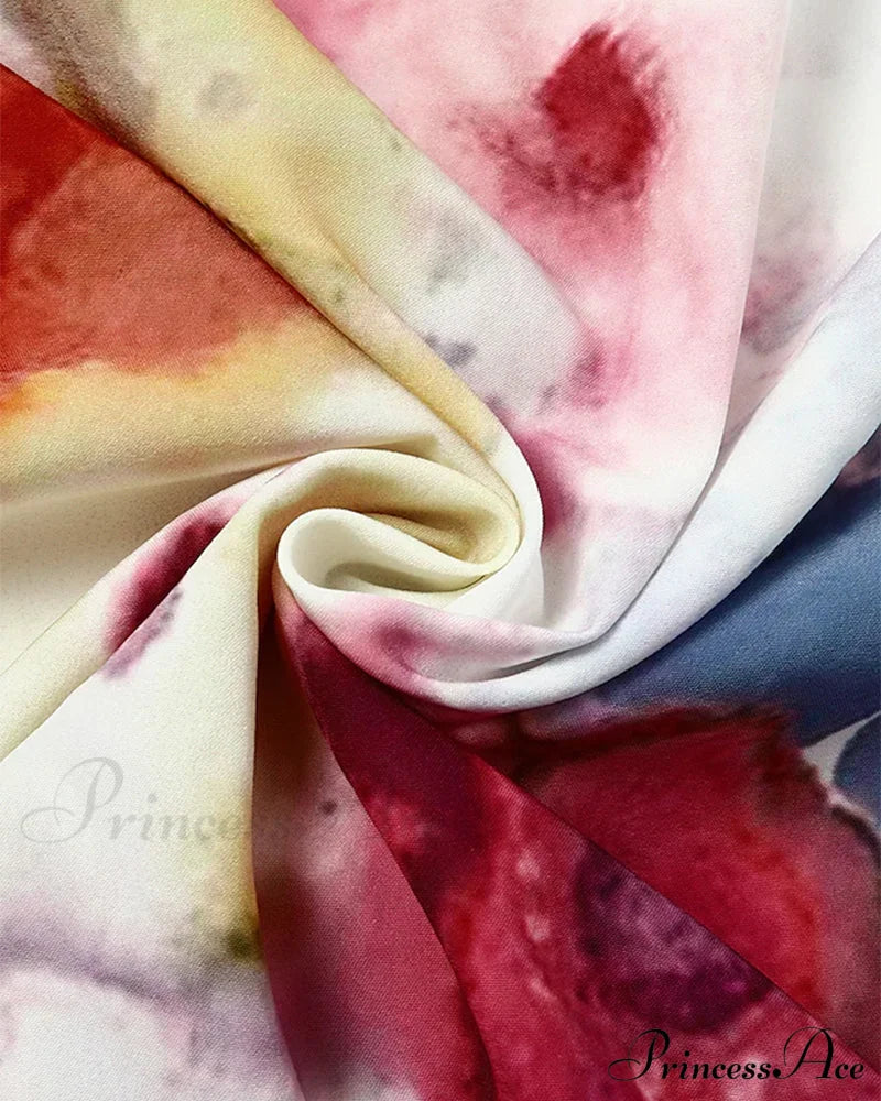 Loose Shirt Dress With Half Sleeves Casual Dresses