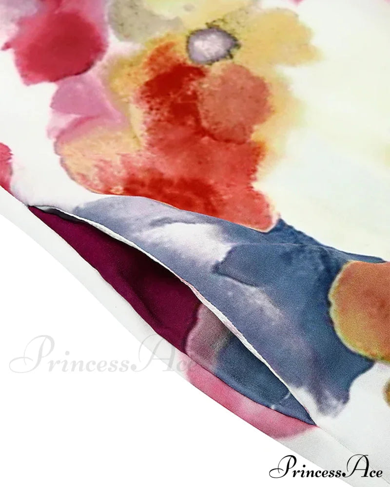 Loose Shirt Dress With Half Sleeves Casual Dresses