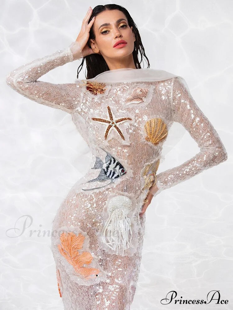 Luciana Elegant Maxi Dress