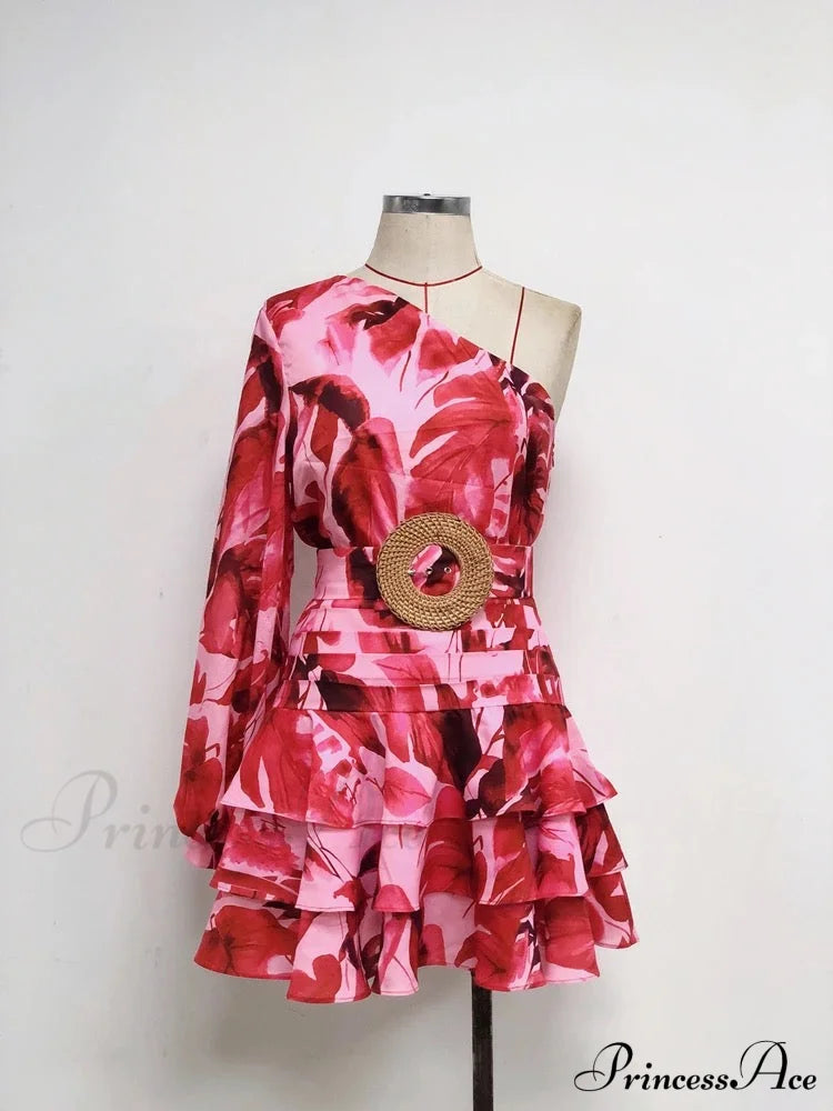 Luna Elegant Ruffle Dress