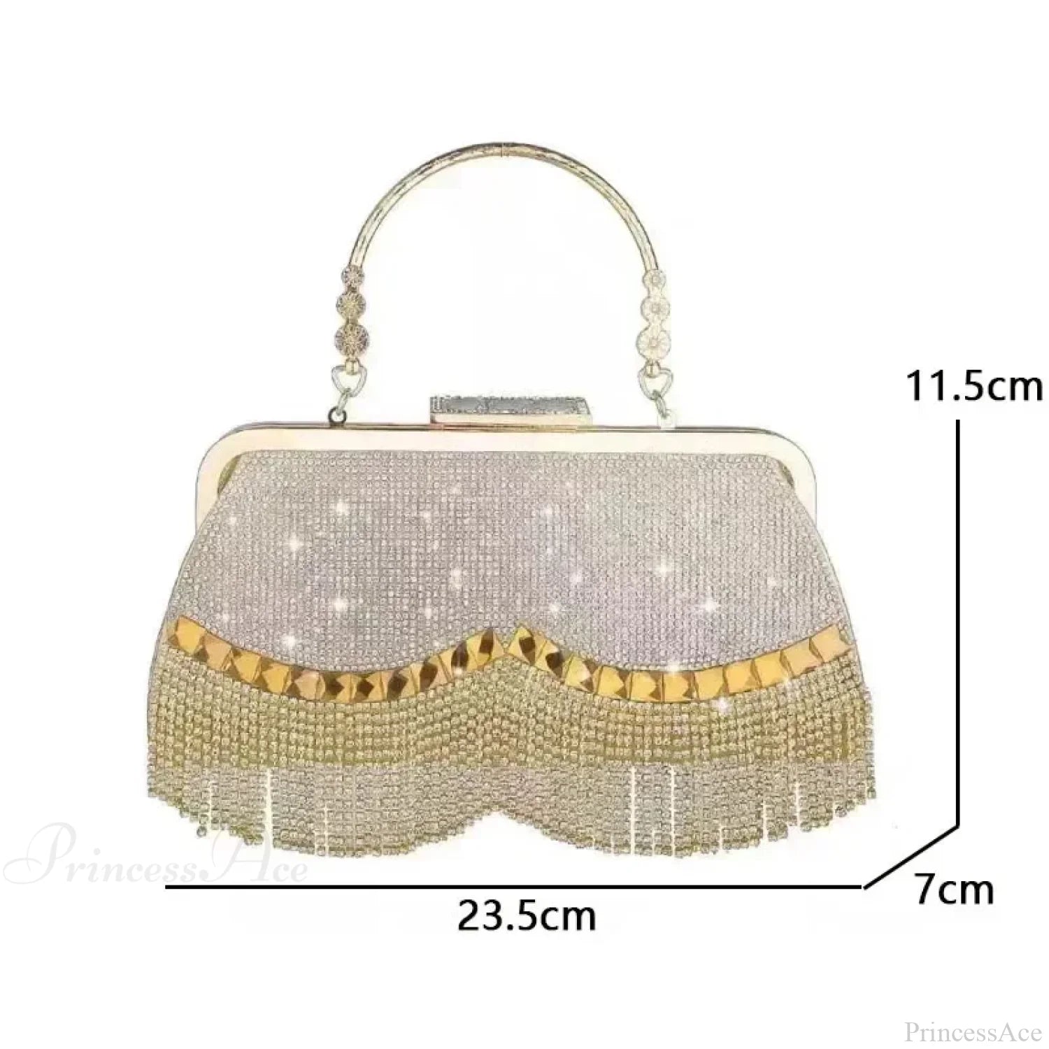 Luxury Diamond Party Evening Wedding Clutch Bag clutchbag-250126