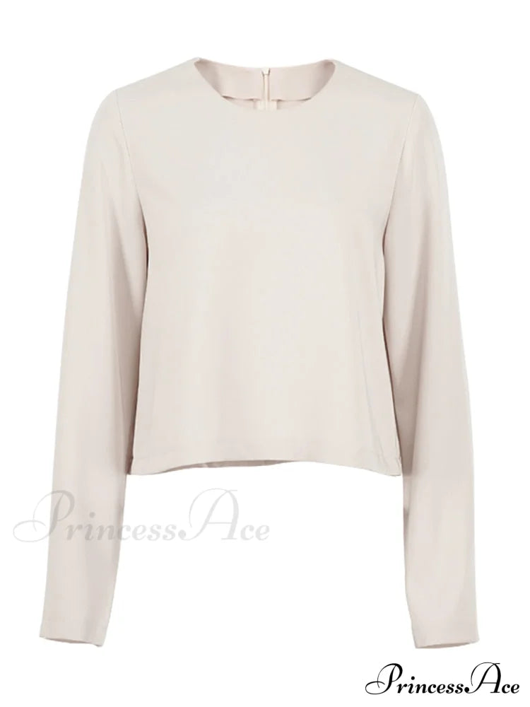 Madison Elegant Co-Ord Set Beige Top / S