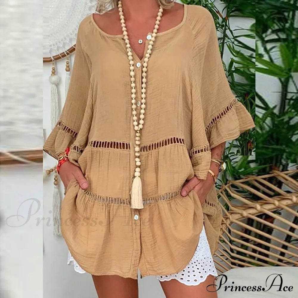 Malyna Women’s Shirt Tops & Blouses