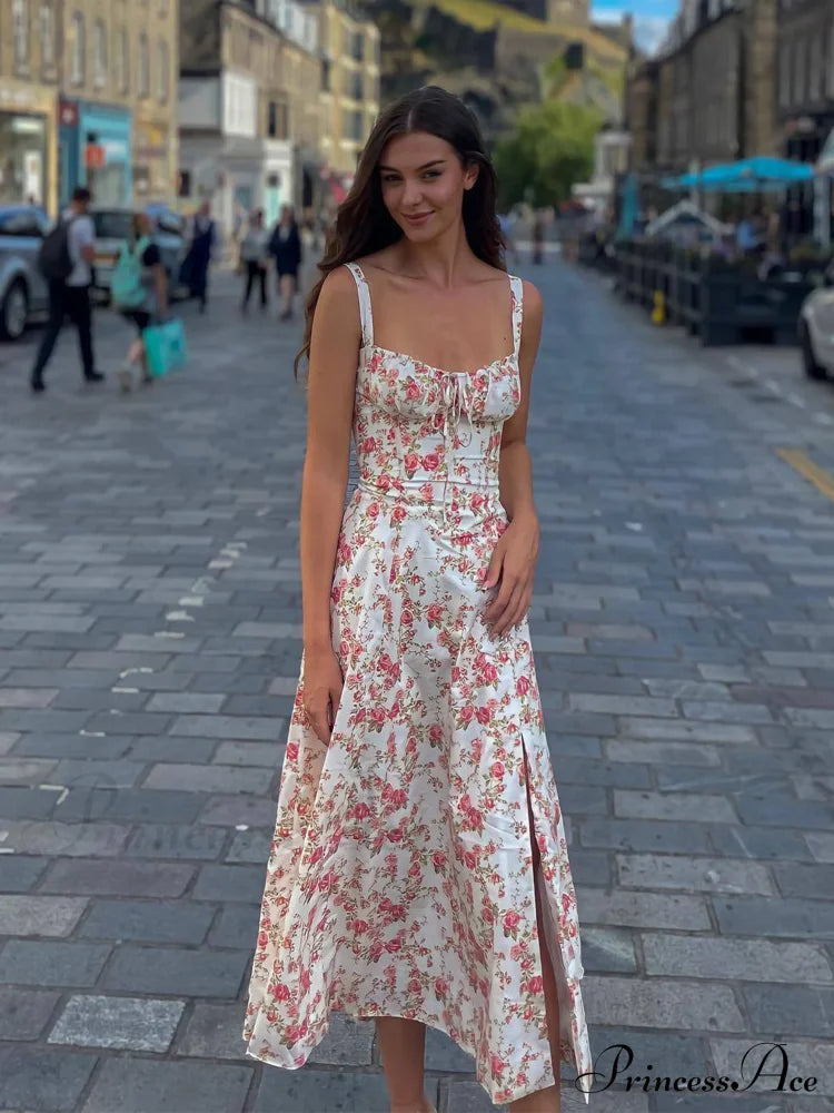 Maya Elegant Midi Dress