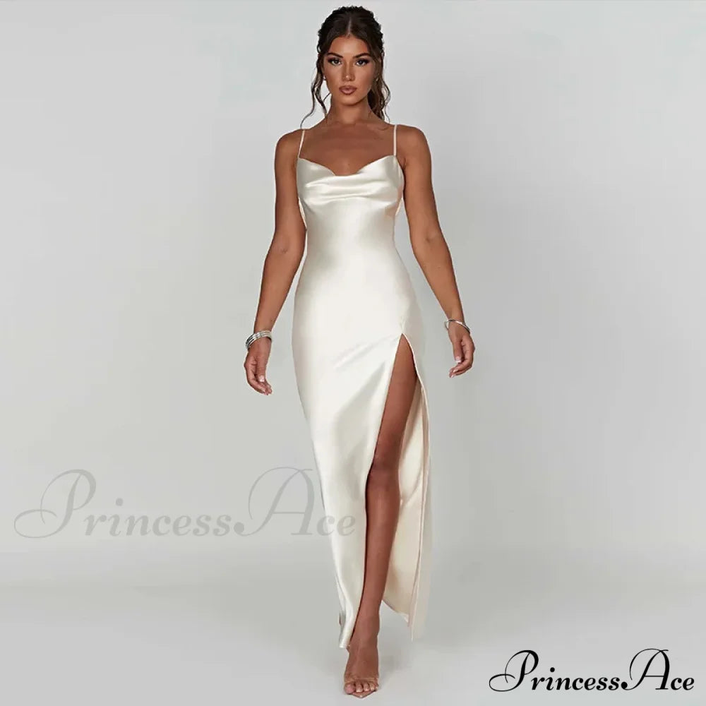 Mermaid Evening Long Sleeves Square Collar Wedding Occasion Backless Sexy Y2K Clothes Bodycon Dress