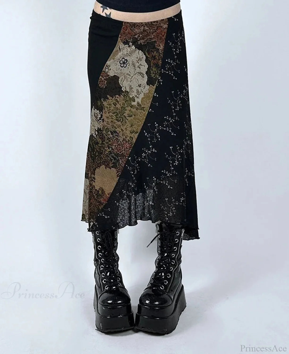 Mesh Festive Informal Skirt MULTI / S