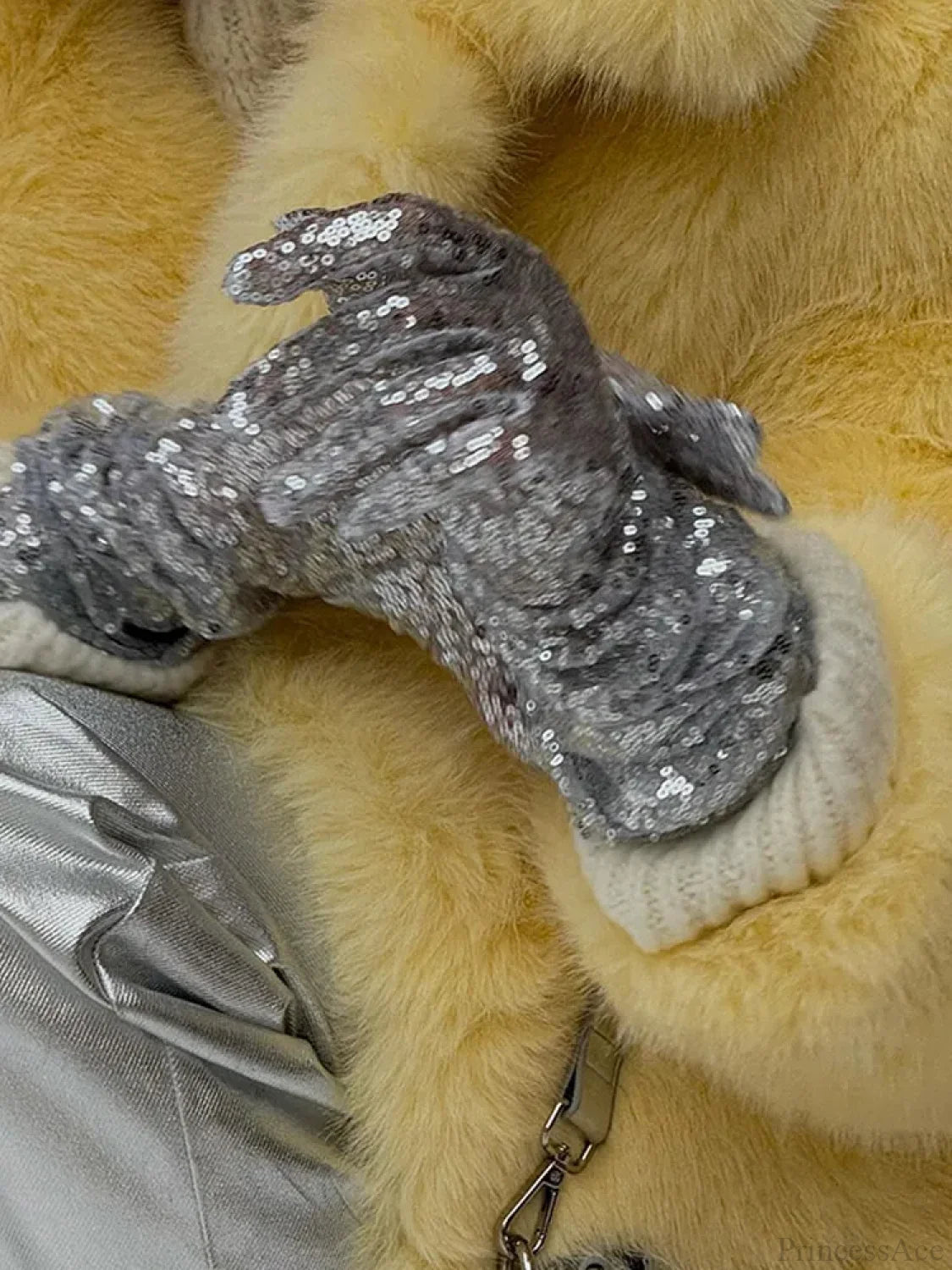 Mid-Length Faux Fur Plush ImiTation Coat