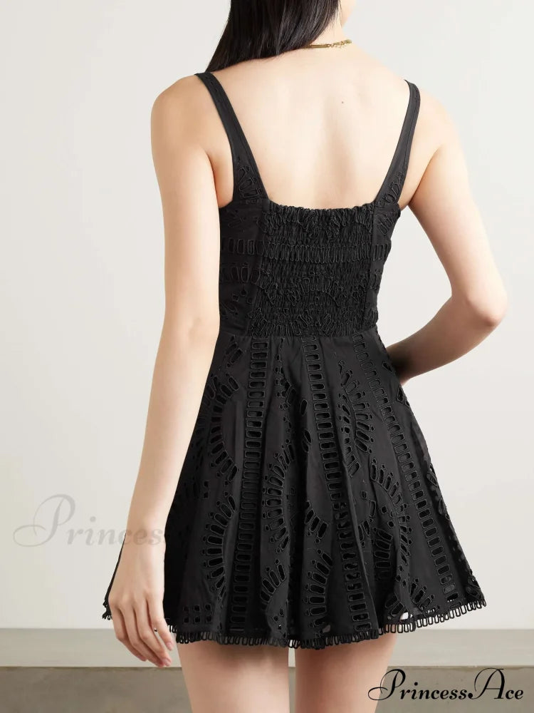 Milani Elegant Mini Dress White / L