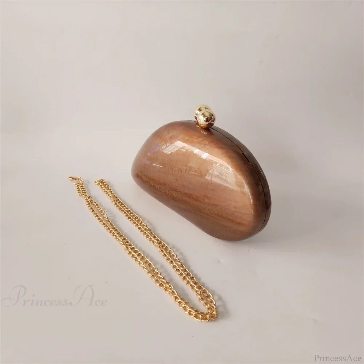 Mini Blue Light Pink Acrylic Box Evening Clutch Bag o shape chain2 clutchbag-250126