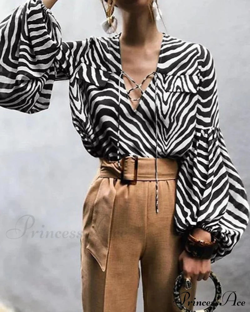 Mona Elegant Top - Plus Size S / White Tops & Blouses