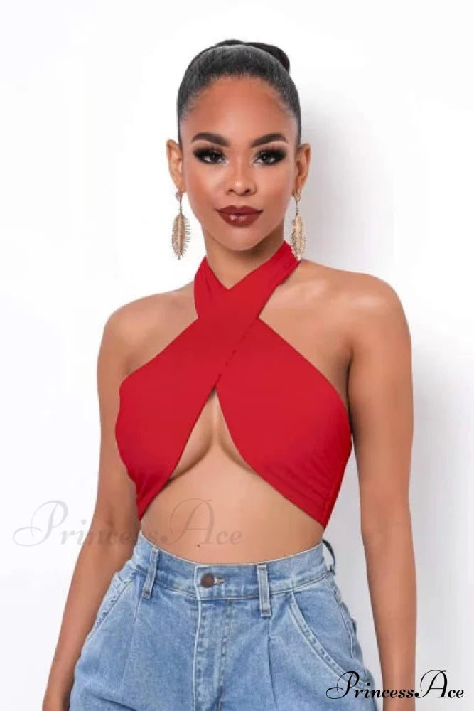 Multi-way Wrap Around Bandage Top Free From Label