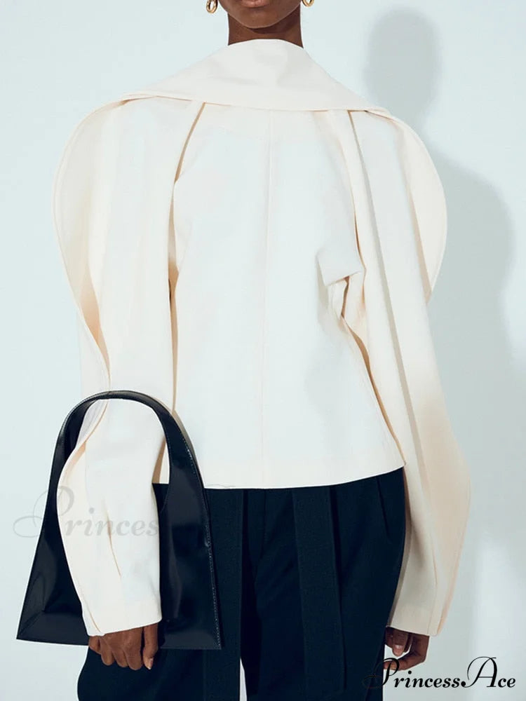 Neckline Color Office Spring/Summer Scarf Elegant - Solid Women’s Wear Blouse Top