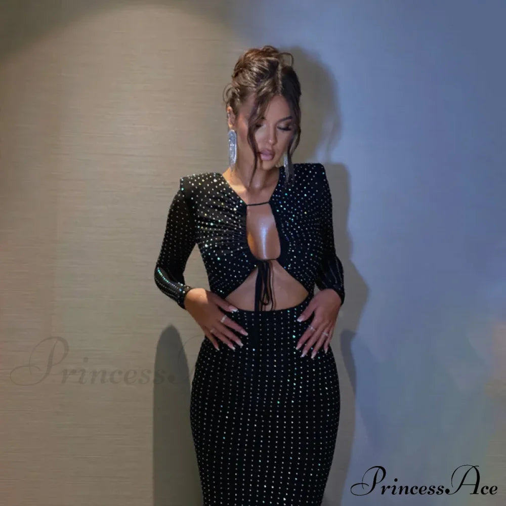 Negini Elegant Midi Dress
