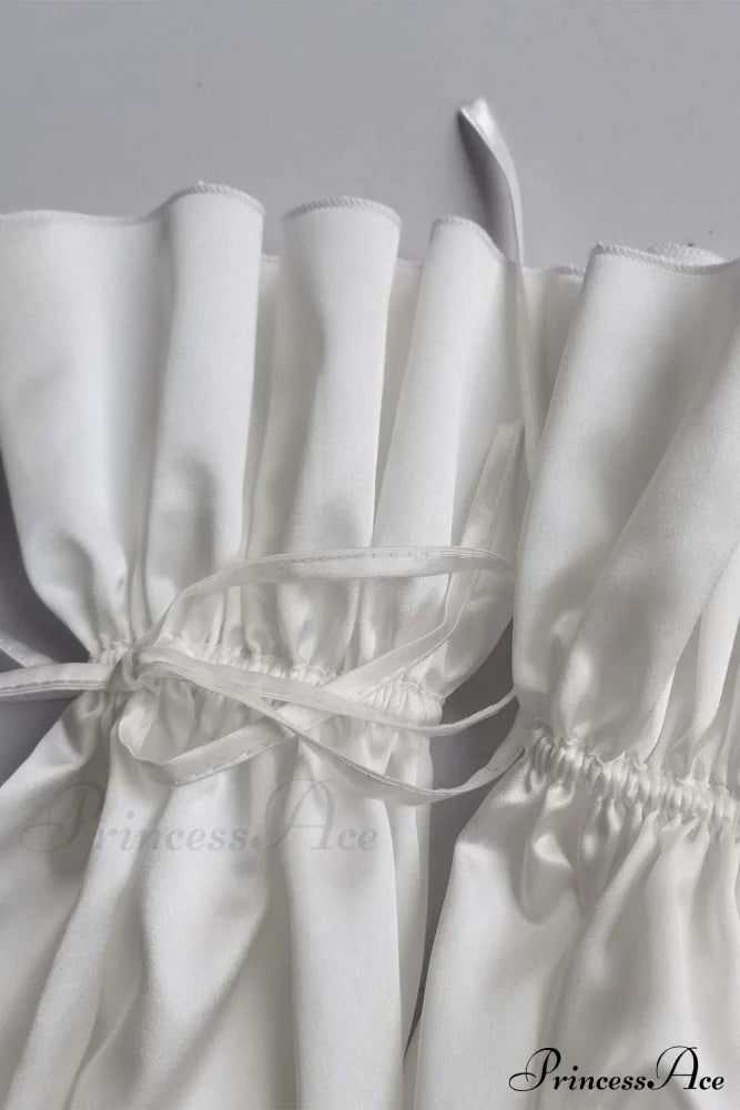 Off-The-Shoulder Mini Dress With Bell Sleeves Dresses