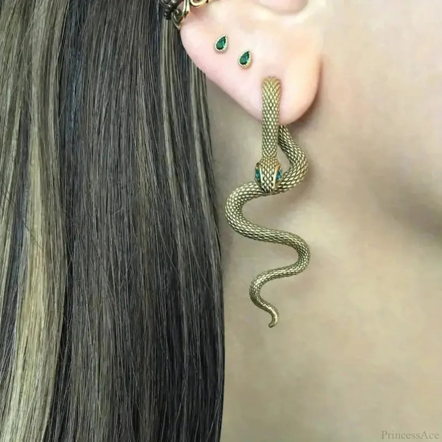 Overstated Serpent Unpredictable Dangling Earring