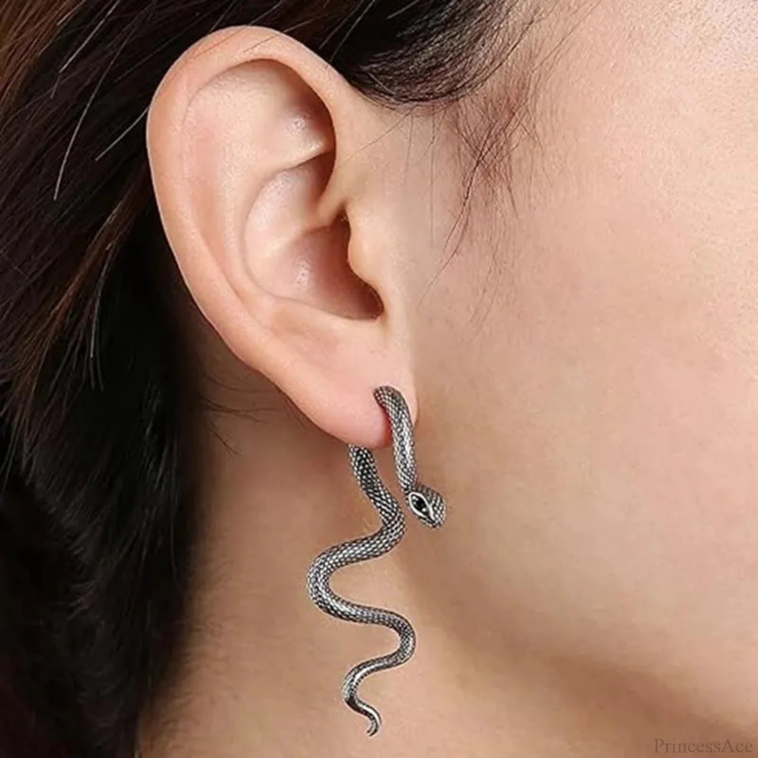 Overstated Serpent Unpredictable Dangling Earring color3